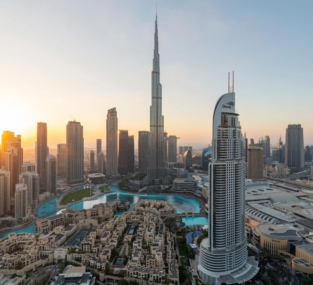 Delivered landscape at Al Barari, shown as previous work by the developer
